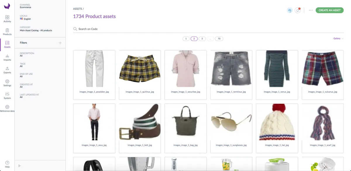 Akeneo : test de l'interface de ce logiciel PIM pour entreprise