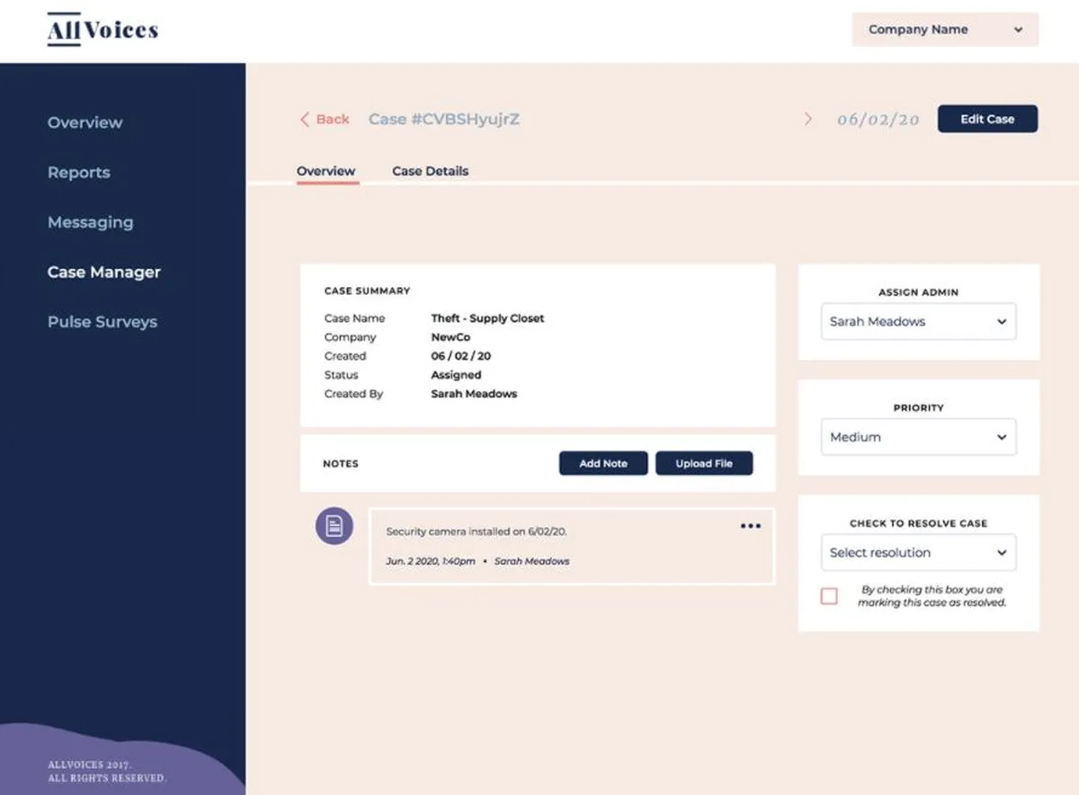 AllVoices : test de l'interface de ce logiciel d'engagement collaborateur pour entreprise AllVoices : test de l'interface de ce logiciel d'engagement collaborateur pour entreprise