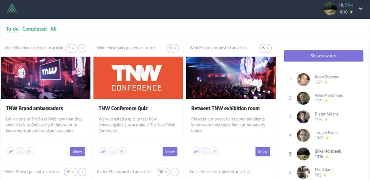 Ambassify : test de l'interface de ce logiciel de marketing RH pour entreprise Ambassify : test de l'interface de ce logiciel de marketing RH pour entreprise