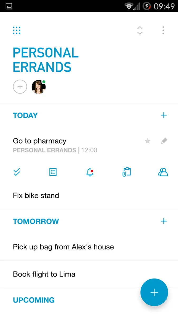 Any.do : test de l'interface de ce logiciel de to-do list pour entreprise