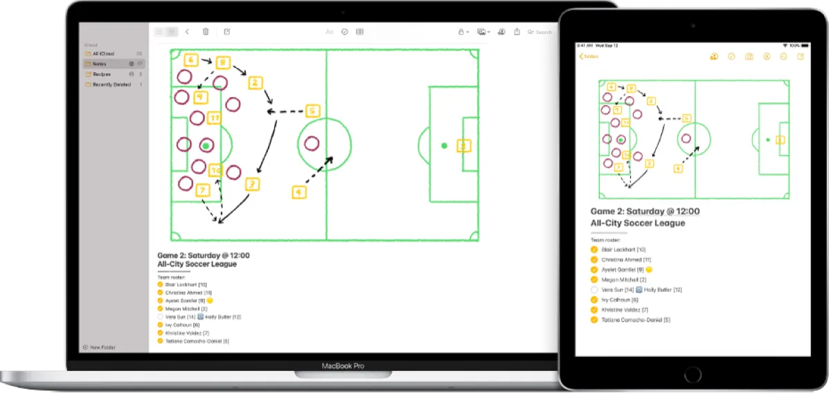 Apple Notes : test de l'interface de ce logiciel de prise de notes pour entreprise Apple Notes : test de l'interface de ce logiciel de prise de notes pour entreprise