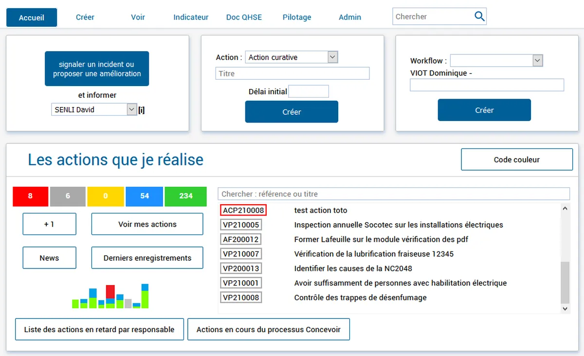 AppQual : test de l'interface de ce logiciel QHSE pour entreprise AppQual : test de l'interface de ce logiciel QHSE pour entreprise