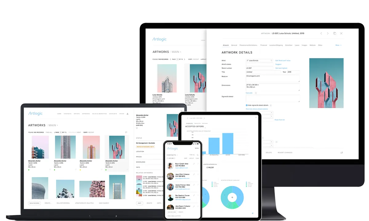 Artlogic : test de l'interface de ce logiciel pour musée pour entreprise Artlogic : test de l'interface de ce logiciel pour musée pour entreprise