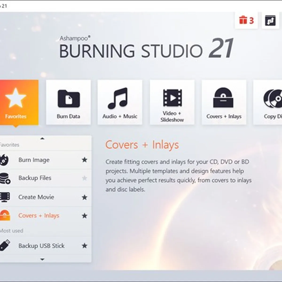 Ashampoo Burning Studio : test de l'interface de ce logiciel de gravure CD / DVD pour entreprise Ashampoo Burning Studio : test de l'interface de ce logiciel de gravure CD / DVD pour entreprise