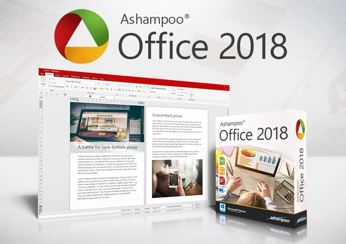 Ashampoo Office : test de l'interface de cette suite bureautique pour entreprise Ashampoo Office : test de l'interface de cette suite bureautique pour entreprise