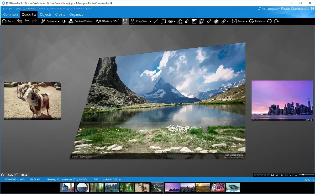Ashampoo Photo Commander : test de l'interface de ce logiciel de gestion de photos pour entreprise Ashampoo Photo Commander : test de l'interface de ce logiciel de gestion de photos pour entreprise