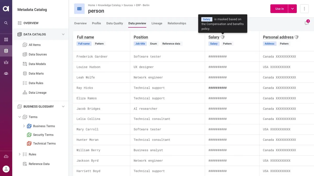 Ataccama ONE : test de l'interface de cette plateforme de gestion de données pour entreprise Ataccama ONE : test de l'interface de cette plateforme de gestion de données pour entreprise