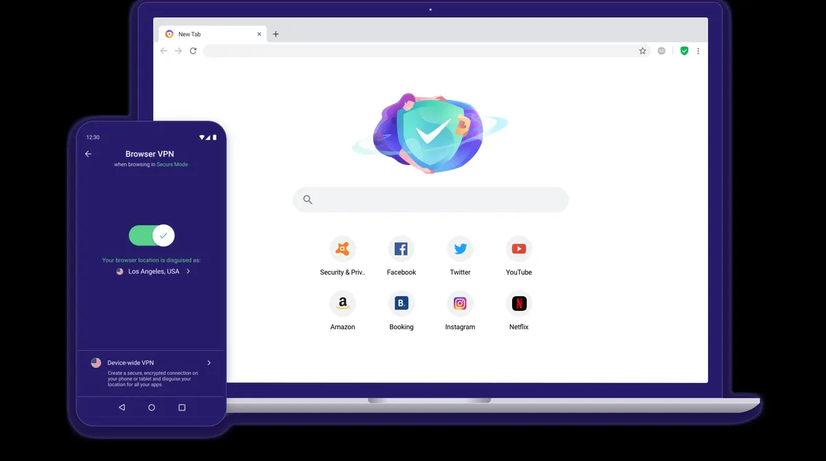 Avast Secure Browser : test de l'interface de ce navigateur web pour entreprise Avast Secure Browser : test de l'interface de ce navigateur web pour entreprise