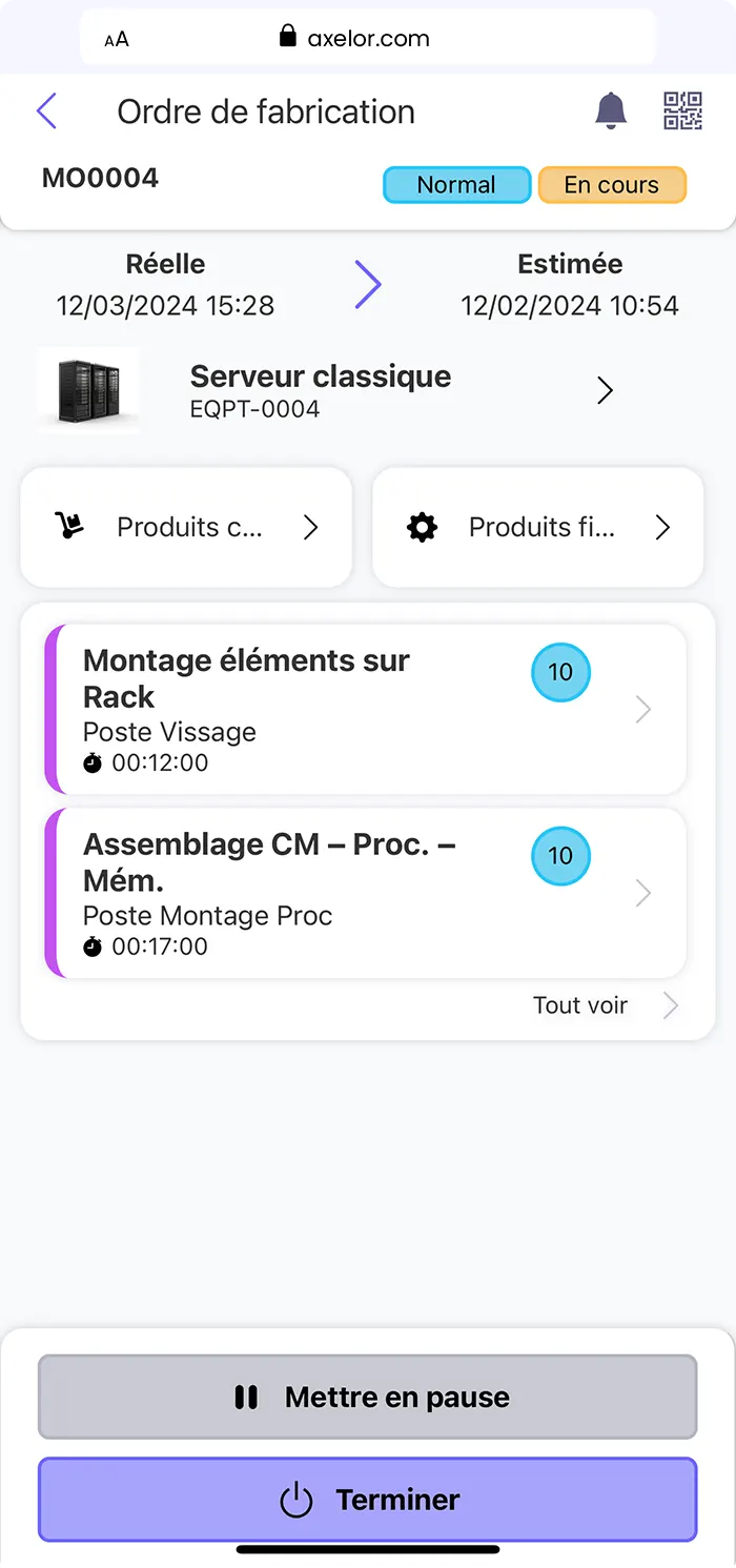Axelor : appmobile
