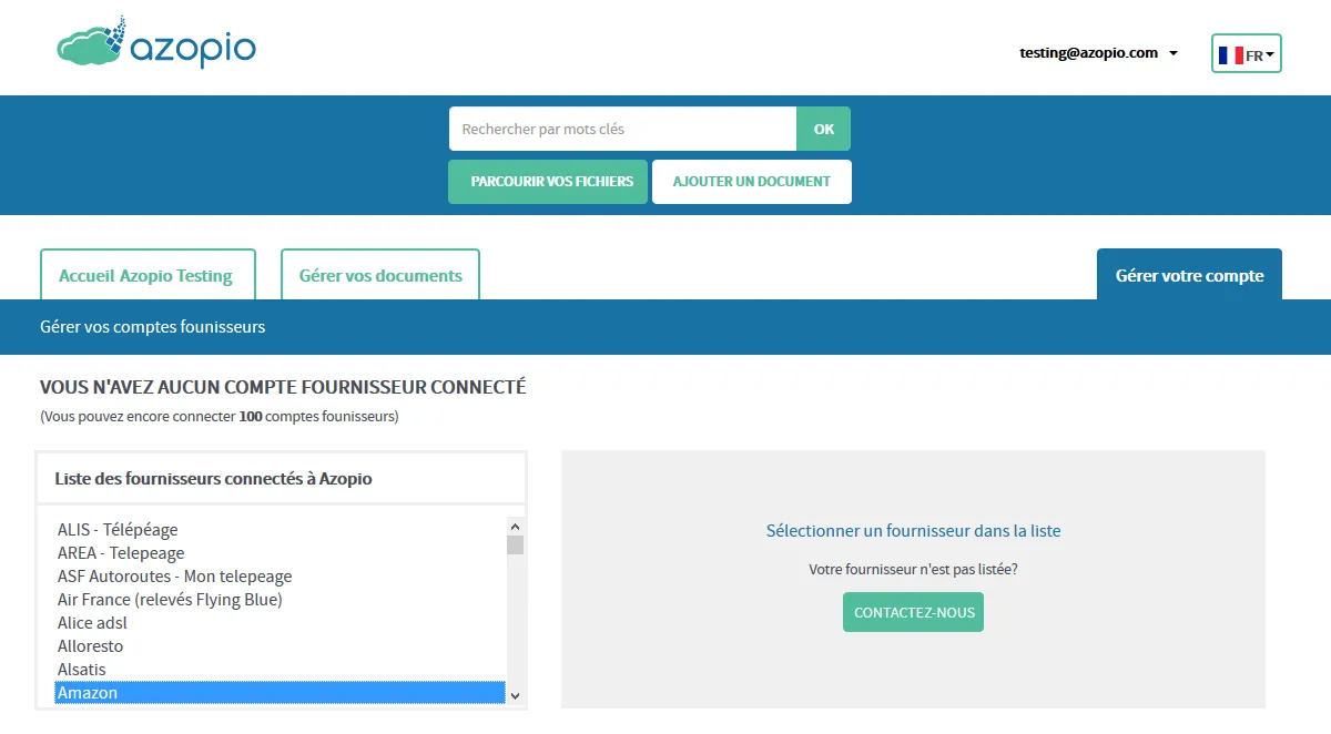 Azopio : test de l'interface de ce logiciel de gestion financière pour entreprise Azopio : test de l'interface de ce logiciel de gestion financière pour entreprise