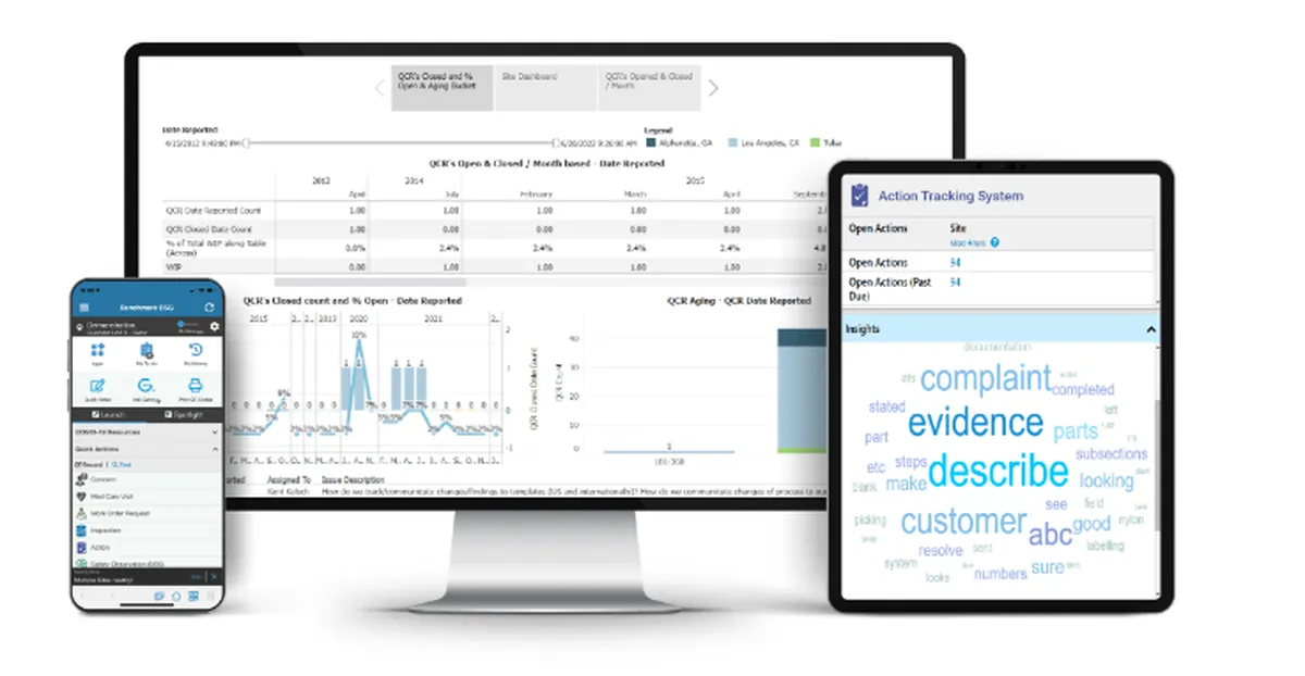 Benchmark Gensuite Quality Management : test de l'interface de ce logiciel de gestion de la qualité pour entreprise