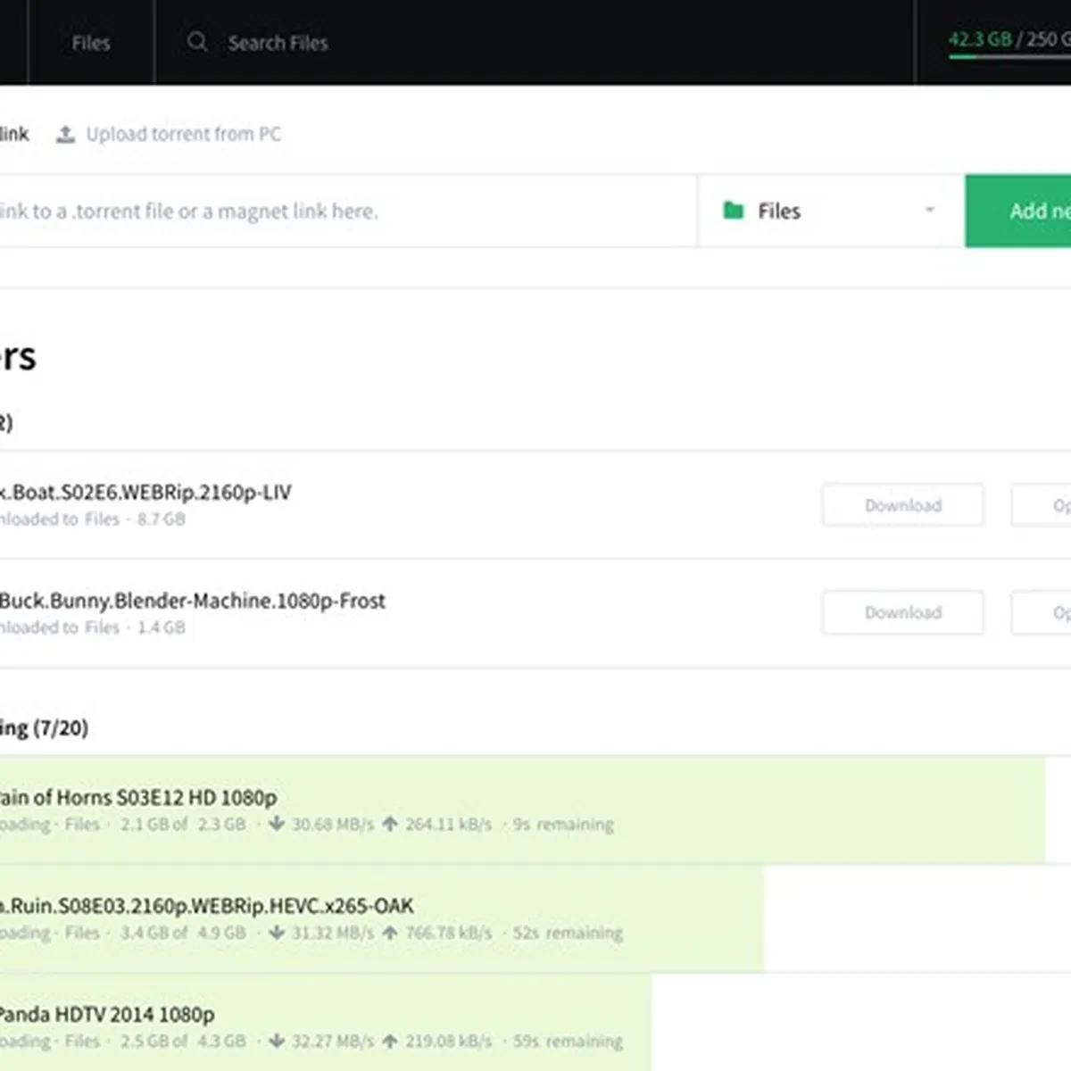 Bitport.io : test de l'interface de ce logiciel Torrent / P2P pour entreprise Bitport.io : test de l'interface de ce logiciel Torrent / P2P pour entreprise
