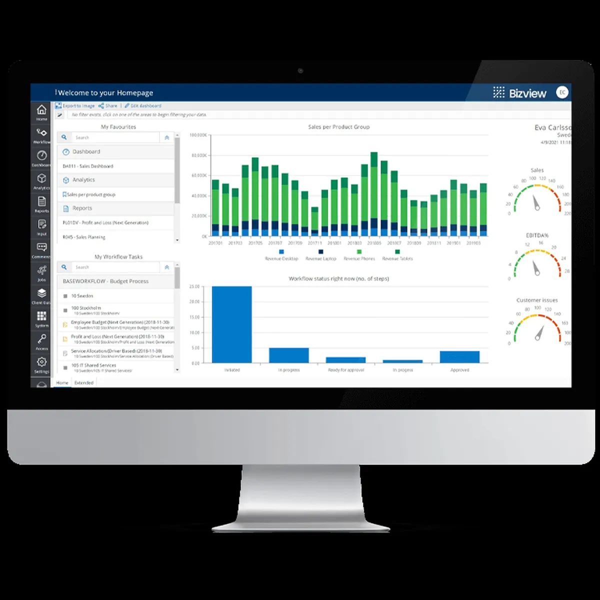 Bizview : test de l'interface de ce logiciel S&OP pour entreprise Bizview : test de l'interface de ce logiciel S&OP pour entreprise