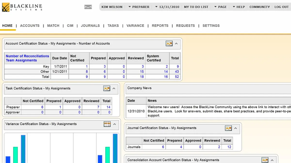 Blackline : test de l'interface de ce logiciel d'audit / commissariat aux comptes pour entreprise Blackline : test de l'interface de ce logiciel d'audit / commissariat aux comptes pour entreprise