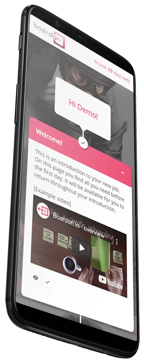 Boardon : test de l'interface de ce logiciel d'onboarding / intégration des collaborateurs pour entreprise