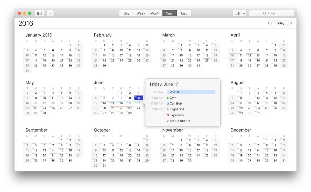 BusyCal : test de l'interface de ce logiciel de calendrier / agenda pour entreprise BusyCal : test de l'interface de ce logiciel de calendrier / agenda pour entreprise
