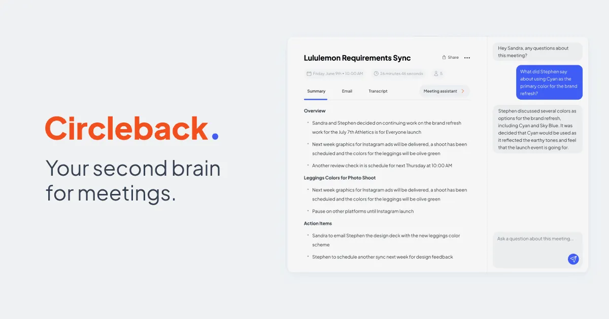 CircleBack : test de l'interface de ce logiciel de gestion des contacts pour entreprise