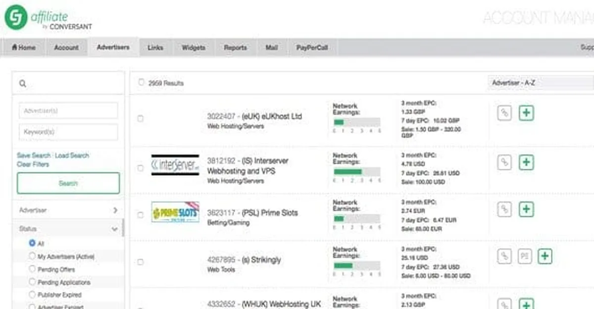 CJ Affiliate : test de l'interface de ce logiciel d'affiliation pour entreprise