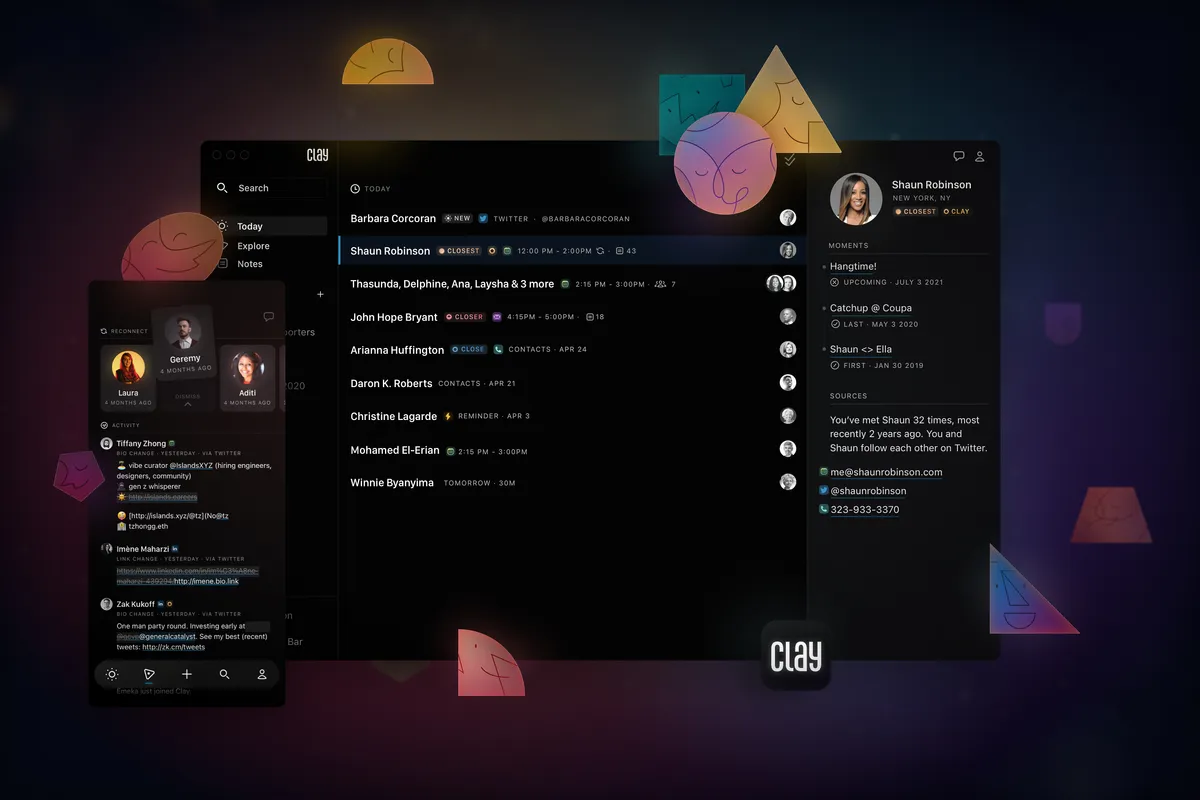 Clay : test de l'interface de ce logiciel d'enrichissement des données clients pour entreprise Clay : test de l'interface de ce logiciel d'enrichissement des données clients pour entreprise
