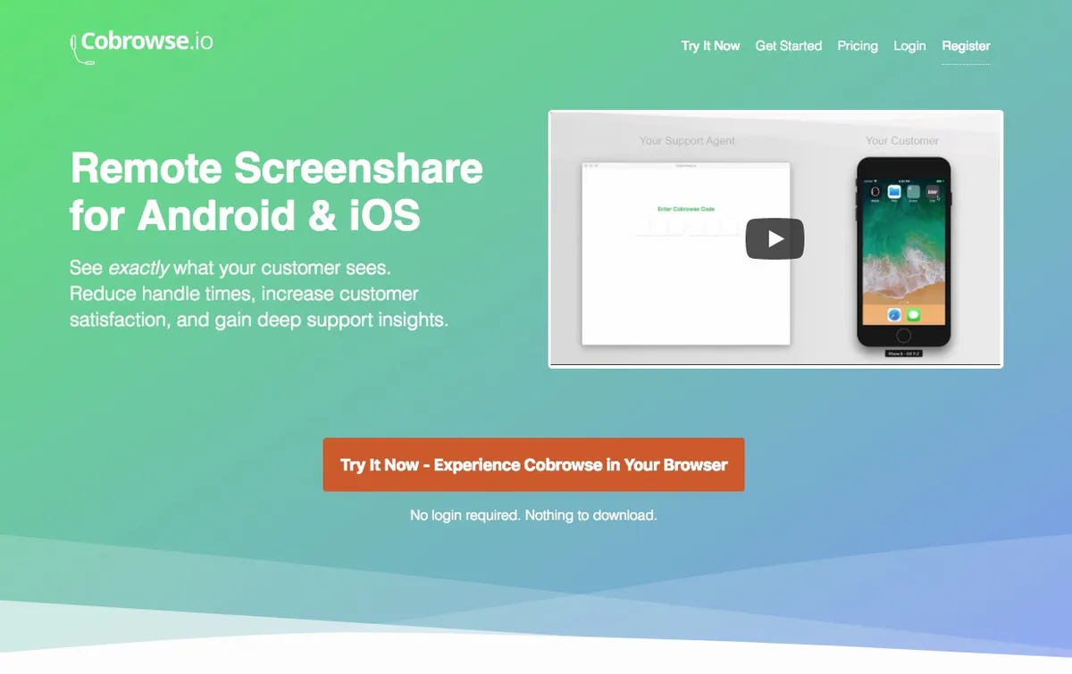 Cobrowse.io : test de l'interface de ce logiciel de cobrowsing pour entreprise