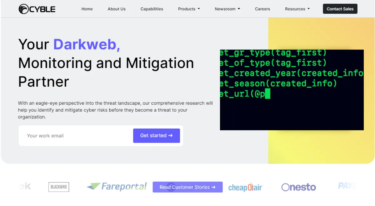 Cyble : test de l'interface de ce logiciel de surveillance du dark web pour entreprise Cyble : test de l'interface de ce logiciel de surveillance du dark web pour entreprise