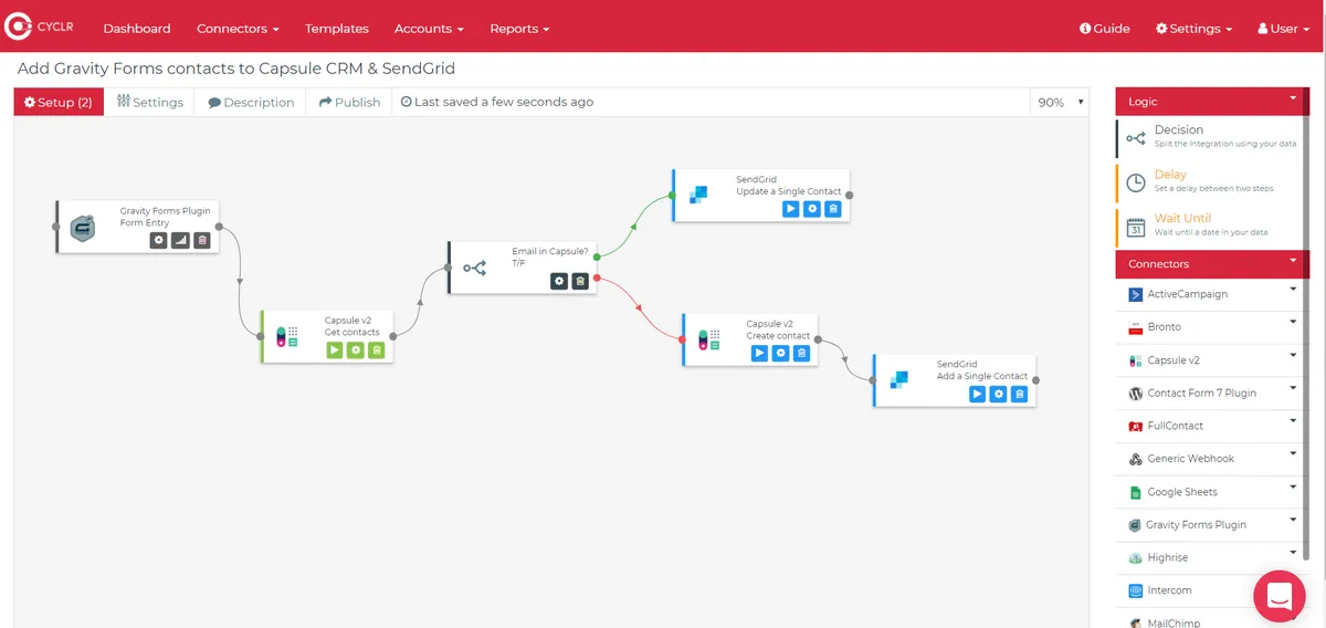 Cyclr : test de l'interface de ce logiciel d'intégration pour entreprise Cyclr : test de l'interface de ce logiciel d'intégration pour entreprise