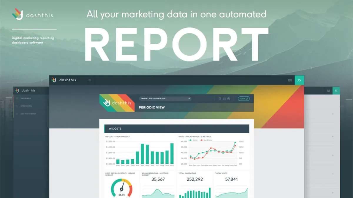 DashThis : test de l'interface de ce logiciel de marketing analytics pour entreprise DashThis : test de l'interface de ce logiciel de marketing analytics pour entreprise