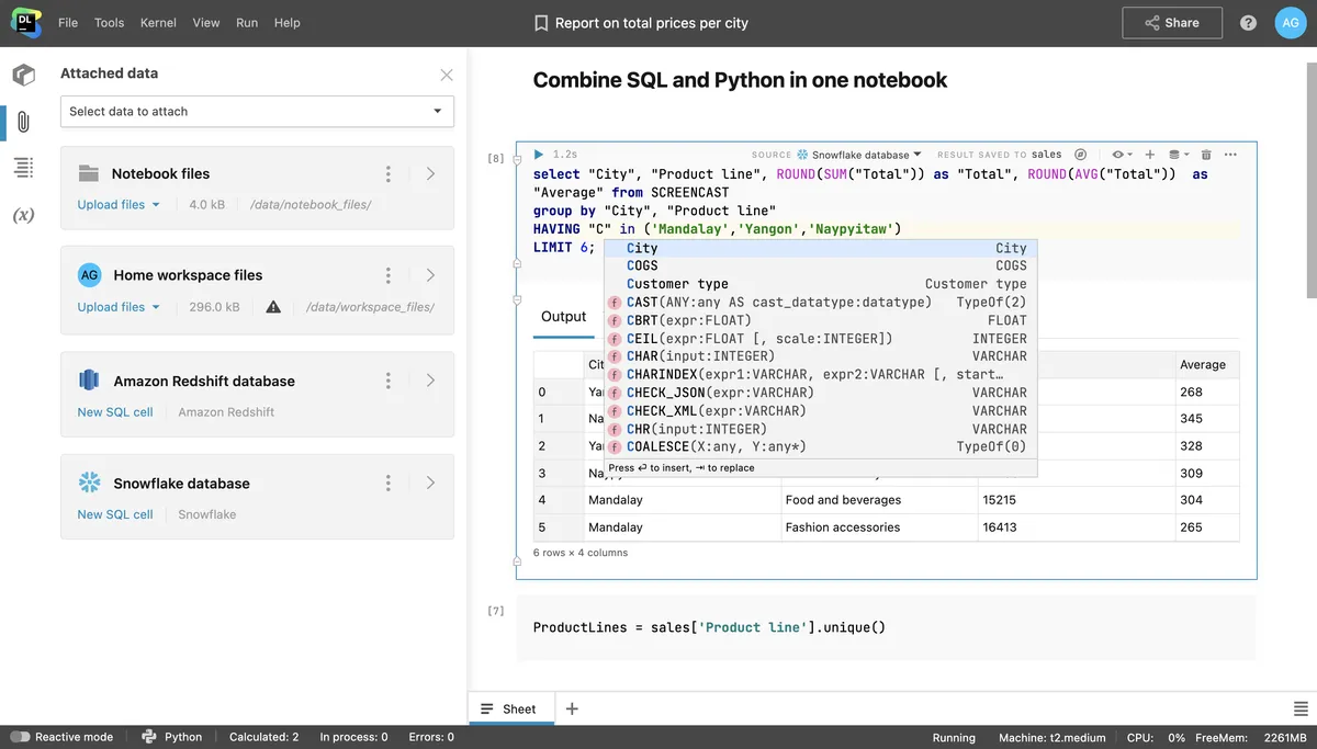 Datalore : test de l'interface de ce logiciel de virtualisation pour entreprise Datalore : test de l'interface de ce logiciel de virtualisation pour entreprise