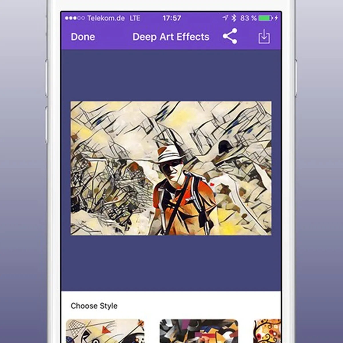 Deep Art Effects : test de l'interface de ce générateur d'images par IA pour entreprise
