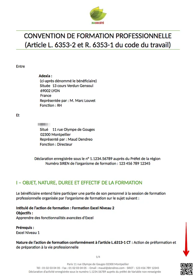 Dendreo : reconnaissance auto des documents QR code Dendreo : reconnaissance auto des documents QR code
