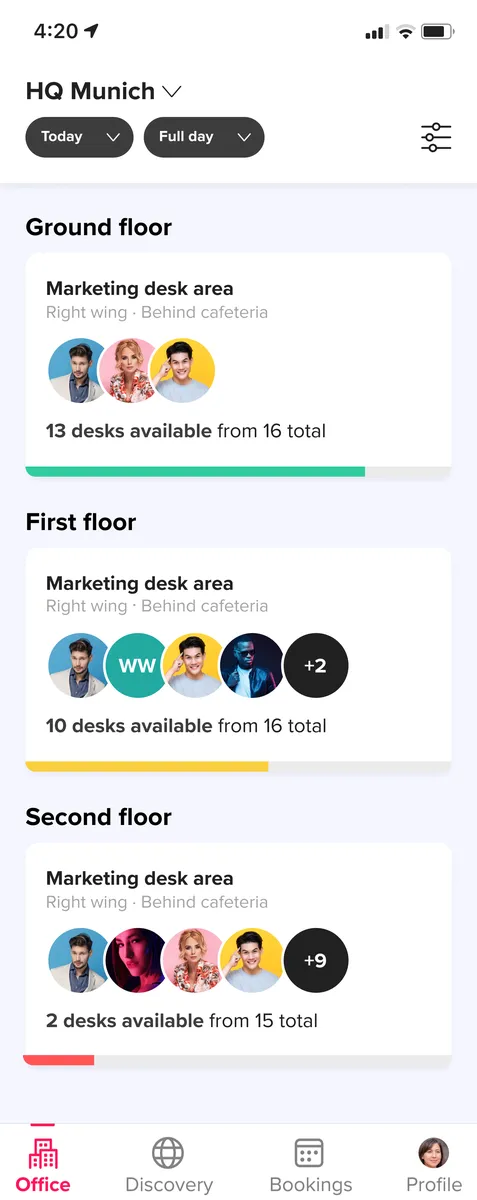 Deskbird : test de l'interface de ce logiciel de gestion des locaux / bureaux / espaces de travail pour entreprise