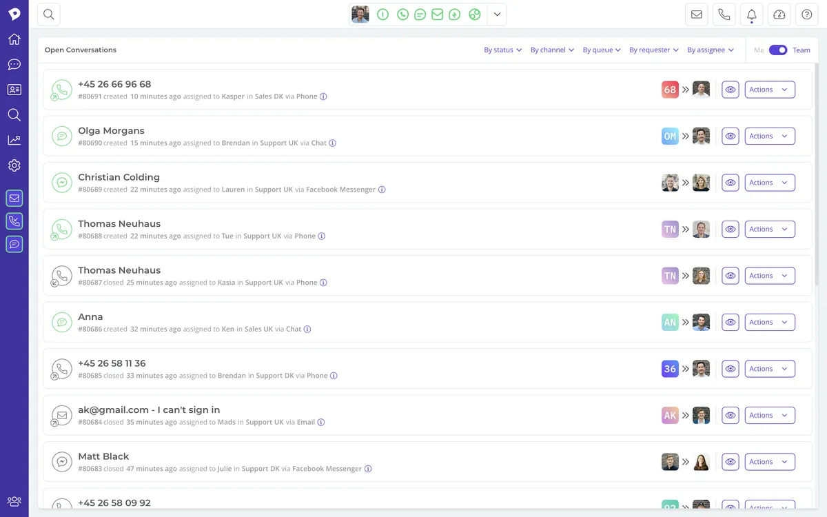 Dixa : test de l'interface de ce logiciel d'expérience client pour entreprise Dixa : test de l'interface de ce logiciel d'expérience client pour entreprise