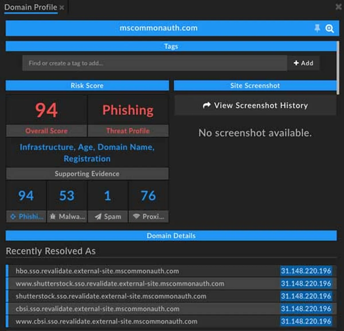DomainTools : test de l'interface de ce logiciel d'investigation numérique pour entreprise