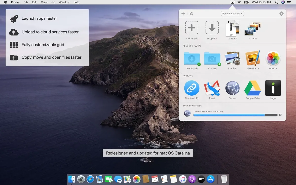 Dropzone : test de l'interface de ce logiciel utilitaire pour ordinateur pour entreprise Dropzone : test de l'interface de ce logiciel utilitaire pour ordinateur pour entreprise