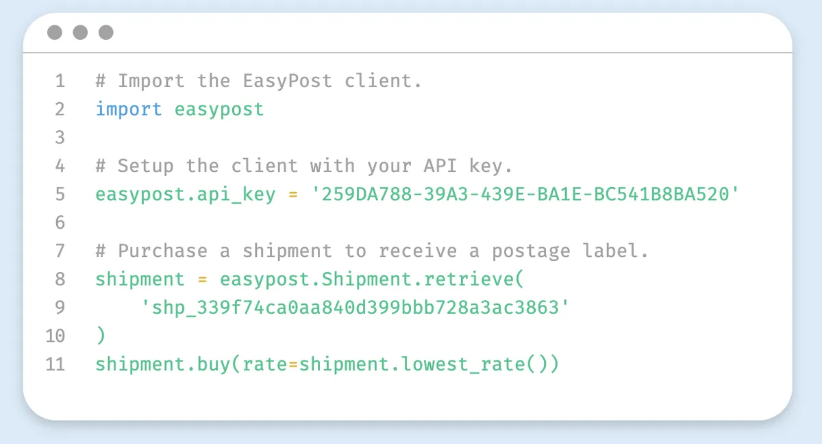 EasyPost : test de l'interface de ce logiciel de gestion des expéditions / suivi de colis pour entreprise EasyPost : test de l'interface de ce logiciel de gestion des expéditions / suivi de colis pour entreprise