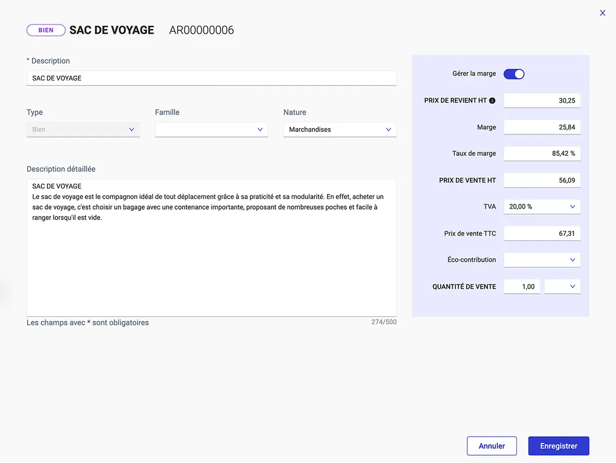 EBP Gestion Commerciale Hubbix : test de l'interface de ce logiciel de gestion commerciale et ventes pour entreprise