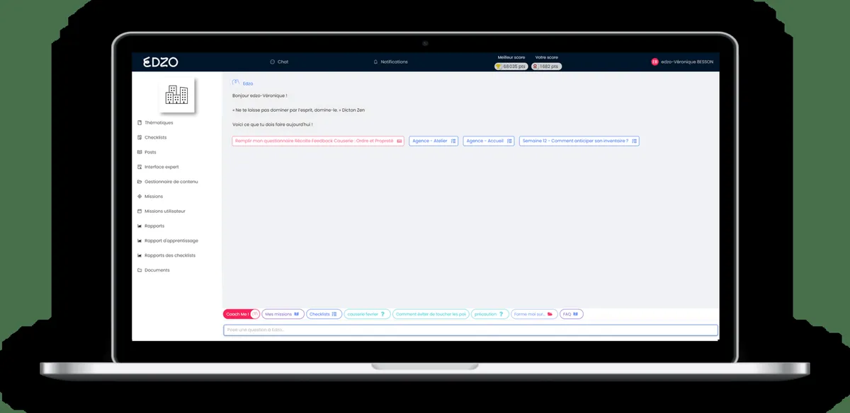 Edzo : test de l'interface de ce logiciel QHSE pour entreprise Edzo : test de l'interface de ce logiciel QHSE pour entreprise