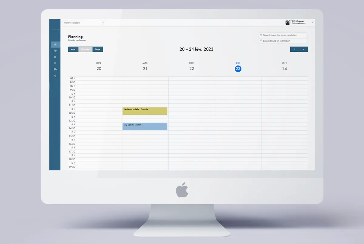 Ekkotime : test de l'interface de ce logiciel ERP pour entreprise Ekkotime : test de l'interface de ce logiciel ERP pour entreprise