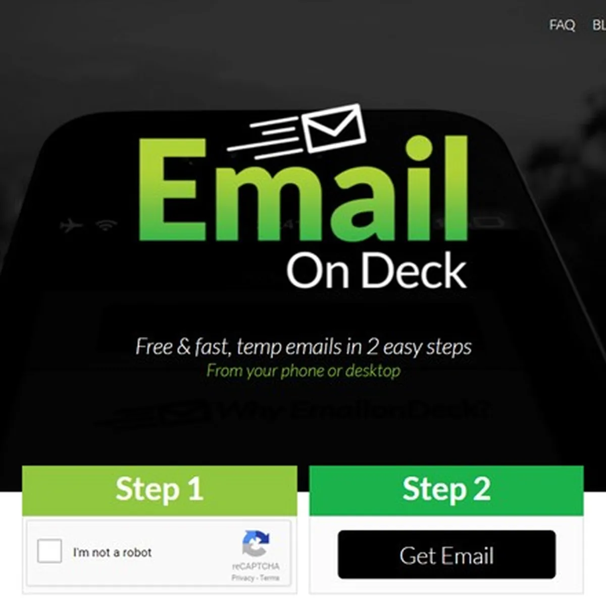 Email On Deck : test de l'interface de ce outil d'adresses email temporaires / jetables pour entreprise Email On Deck : test de l'interface de ce outil d'adresses email temporaires / jetables pour entreprise