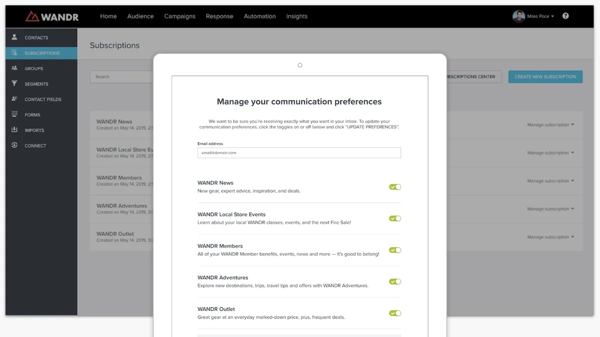 Emma : test de l'interface de ce logiciel de marketing par IA pour entreprise Emma : test de l'interface de ce logiciel de marketing par IA pour entreprise