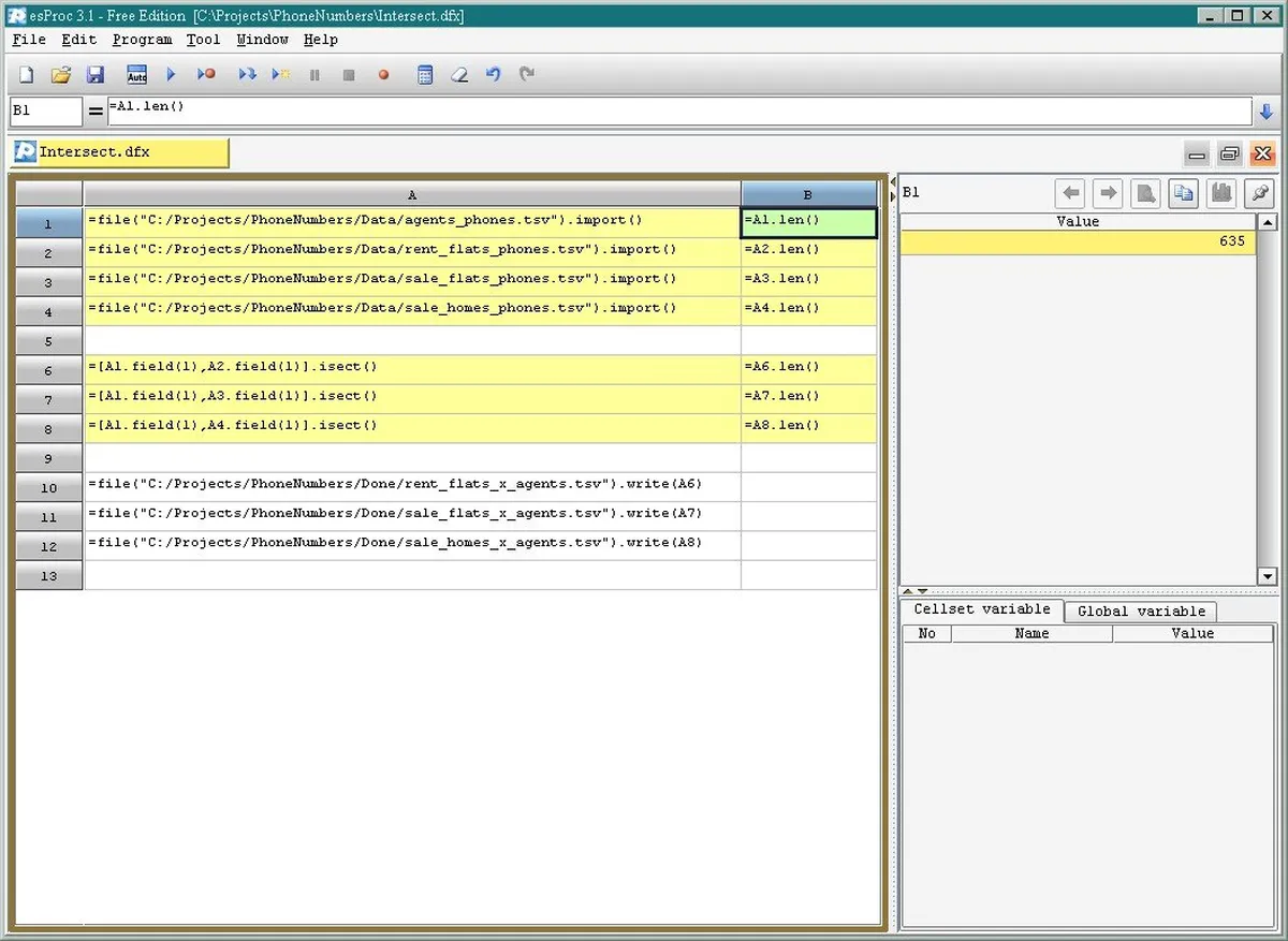 esProc : test de l'interface de ce logiciel DevOps pour entreprise
