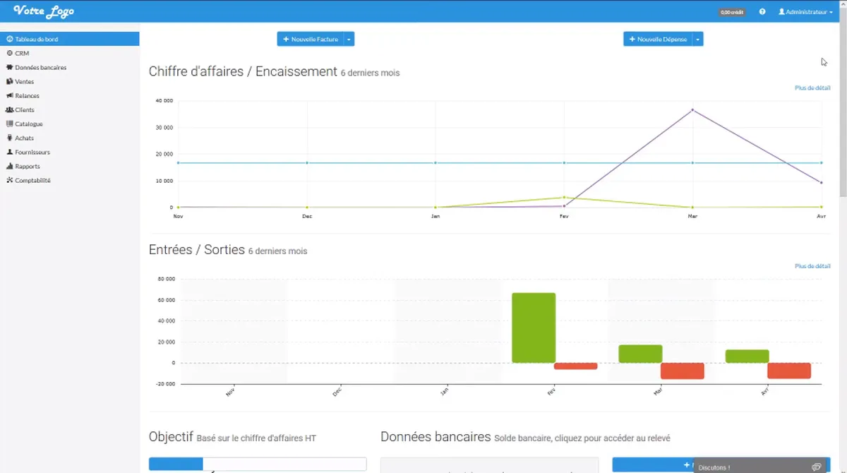 Evoliz : test de l'interface de ce logiciel de facturation pour entreprise Evoliz : test de l'interface de ce logiciel de facturation pour entreprise