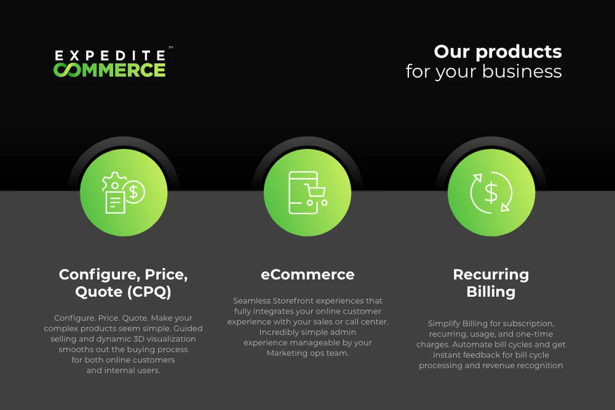 Expedite Commerce : test de l'interface de ce logiciel de gestion des revenus et cycle de revenus pour entreprise Expedite Commerce : test de l'interface de ce logiciel de gestion des revenus et cycle de revenus pour entreprise