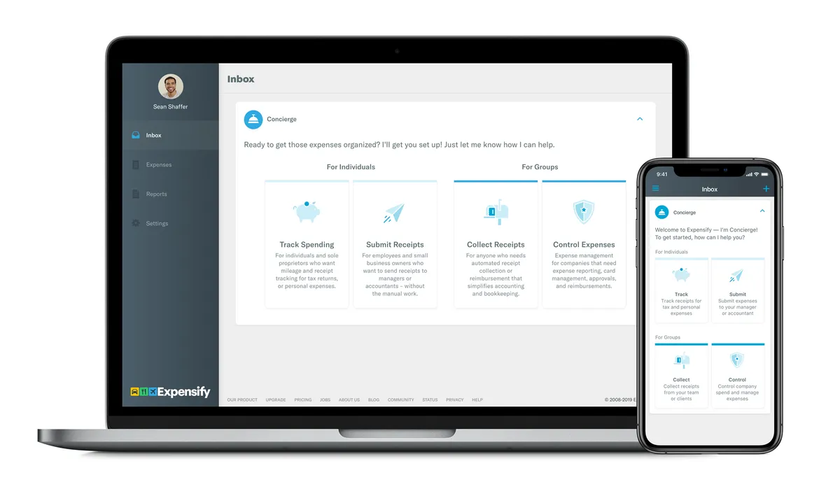 Expensify : test de l'interface de ce logiciel de notes de frais / dépenses professionnelles pour entreprise Expensify : test de l'interface de ce logiciel de notes de frais / dépenses professionnelles pour entreprise