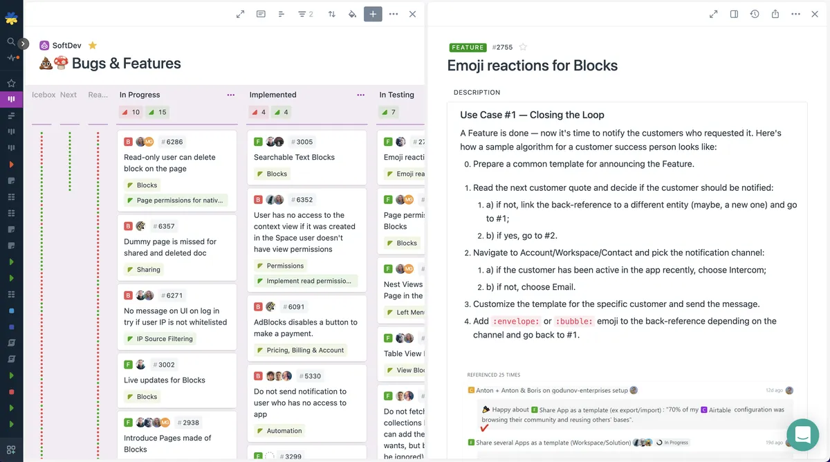 Fibery : test de l'interface de ce logiciel collaboratif pour entreprise