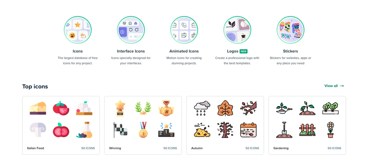 Flaticon : test de l'interface de cette banque d'icônes pour entreprise Flaticon : test de l'interface de cette banque d'icônes pour entreprise
