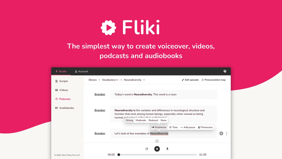 Fliki : test de l'interface de ce générateur de vidéo par IA pour entreprise