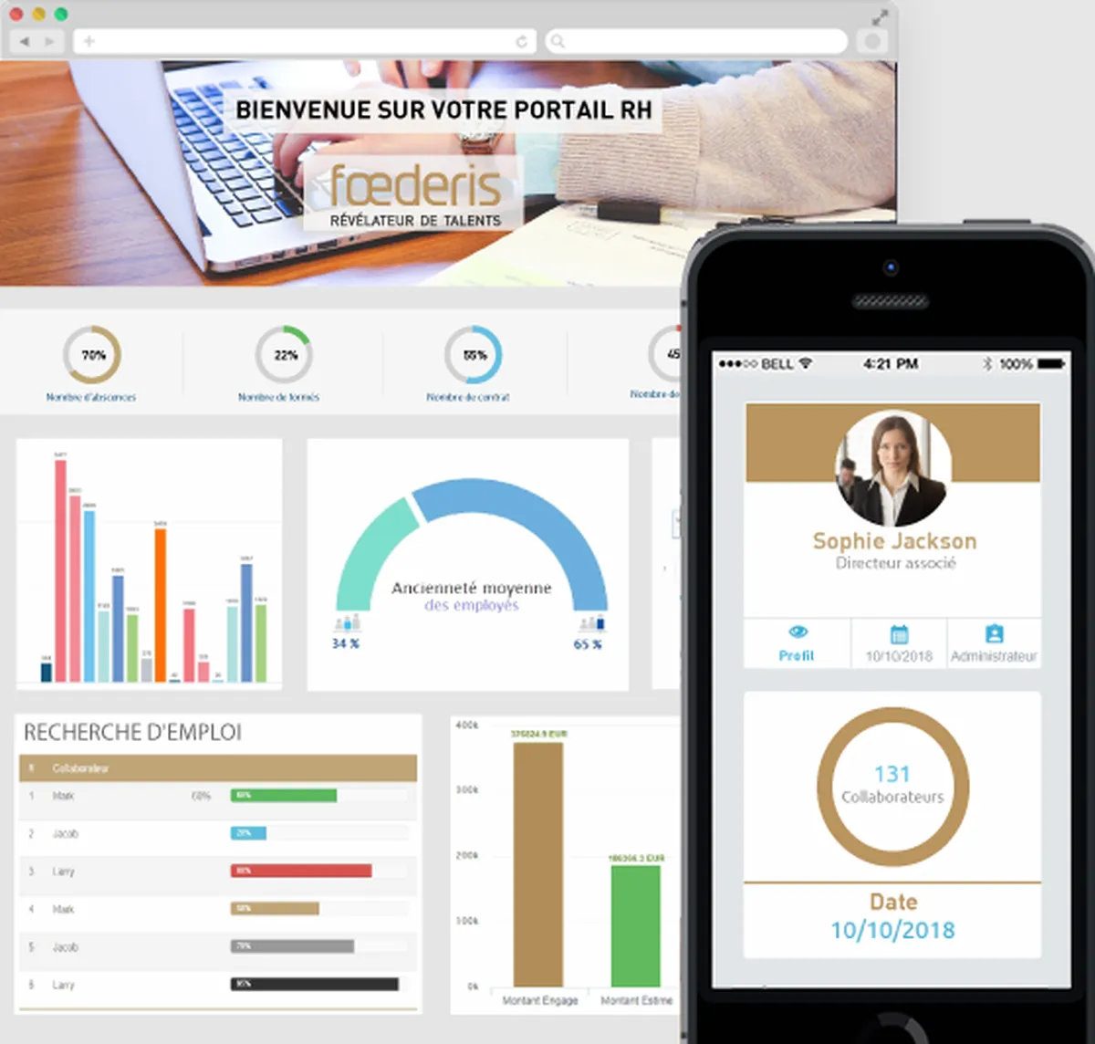 Foederis : test de l'interface de ce logiciel de gestion des talents pour entreprise Foederis : test de l'interface de ce logiciel de gestion des talents pour entreprise