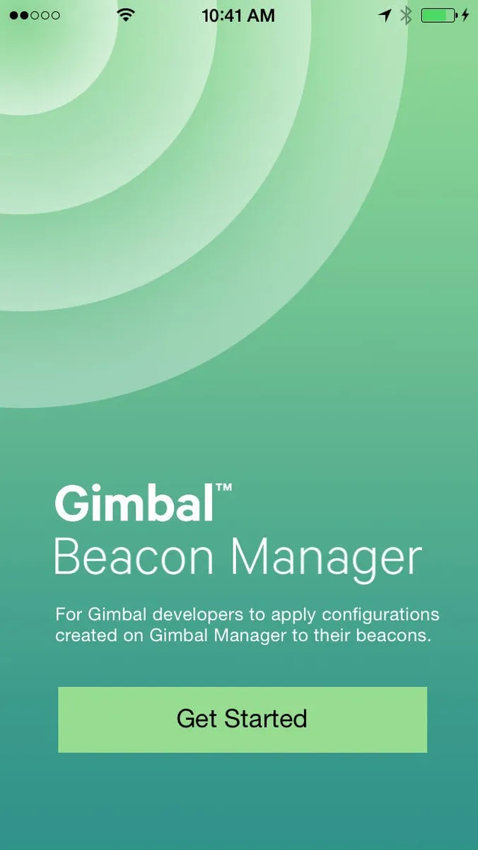 Gimbal : test de l'interface de ce beacon pour entreprise