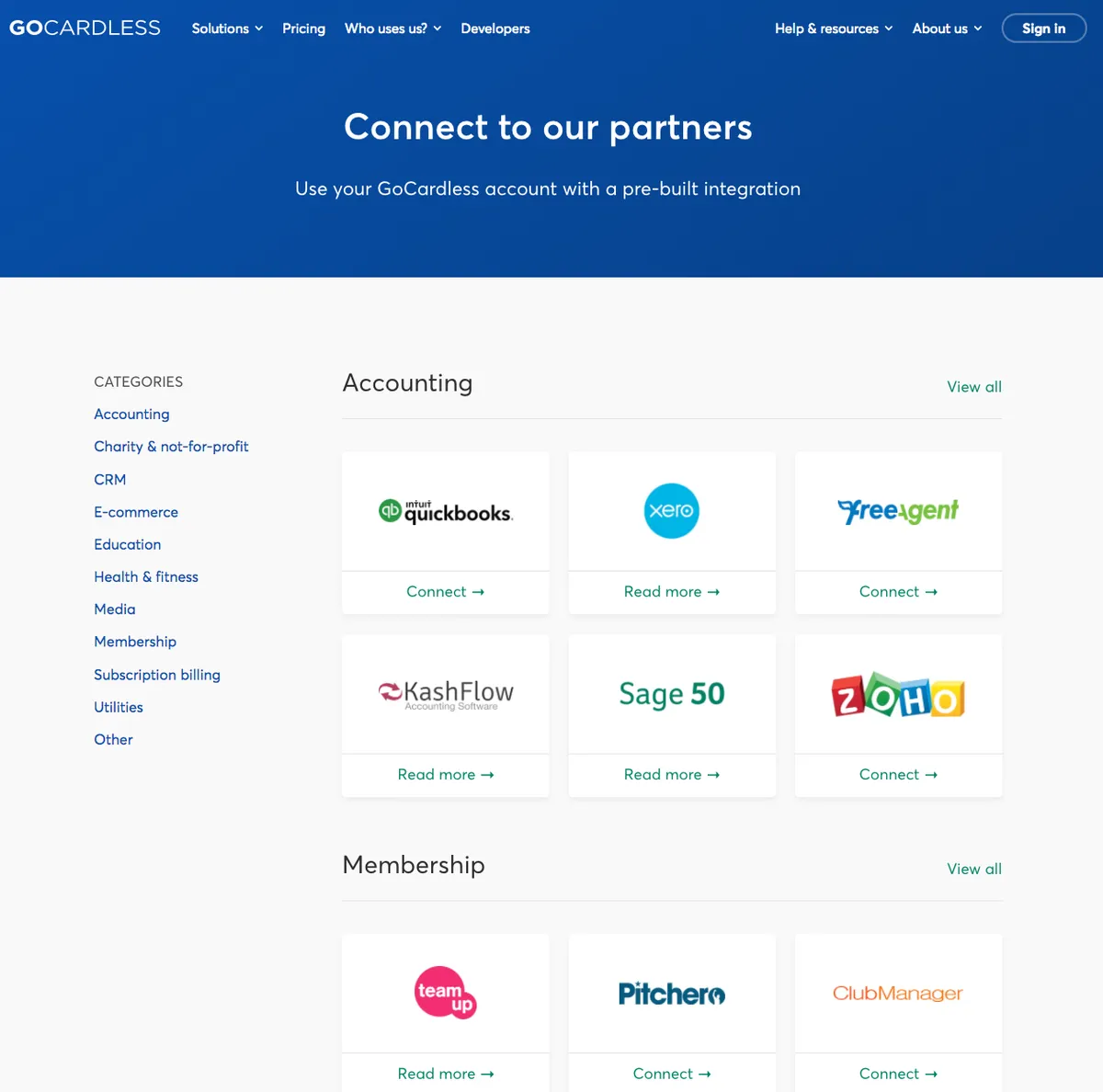 GoCardless : test de l'interface de ce logiciel de paiement en ligne / Passerelles de paiement pour entreprise GoCardless : test de l'interface de ce logiciel de paiement en ligne / Passerelles de paiement pour entreprise